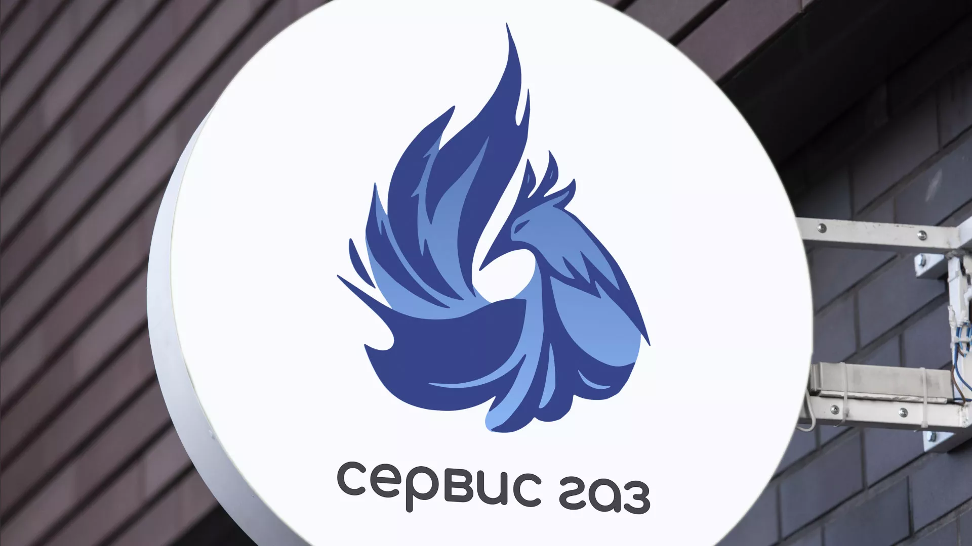 Создание логотипа «Сервис газ» в Дмитриеве